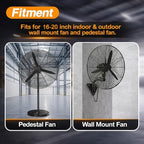 EVRBUL Outdoor Fan Cover Compatible - Image 3