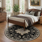 RELEANY Washable Area Rug, Round 7ft - Image 2