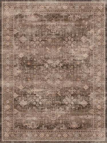Hazo Haus Brown 9x12 Living Room Rug - Image 3