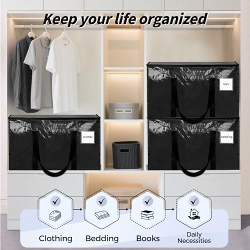 ukeetap 16 Pack Extra Large Clothes Storage Bins - Image 7