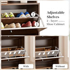 Fsbecl Shoe Storage Cabinet - Image 5