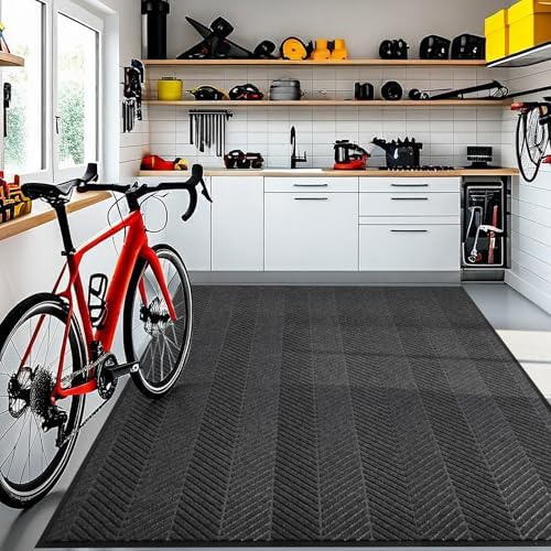 4′x12′ Large Heavy Duty Door Mat Indoor Outdoor, Floor Mat by ZPAIAreaFloorProtector