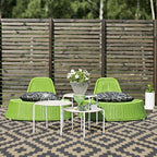 SAND MINE Reversible Mats, Plastic Straw Rug, Modern Area Rug, Large Floor Mat - Image 6