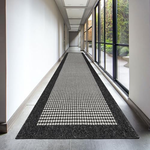Ileading Hallway Runner Rug 2.6'x12' Heavy-Duty Durable Entryway Floor Mat by Ileading