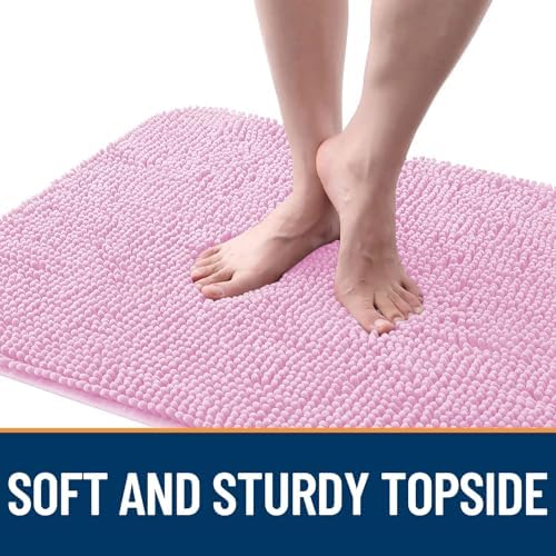 OLANLY Dog Door Mat for Muddy Paws 45x27, Super Absorbent Chenille Mud Mat - Image 4