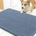 OLANLY Dog Door Mat for Muddy Paws 24x16, Super Absorbent Chenille Mud Mat by OLANLY