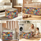 Zebra Stripes Shoe Organizer for Closet - Image 7