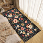 DUKINO 3x6 Runner Rug, Non Slip Floral Washable Rug - Image 3