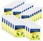 35 Pieces Plastic Drop Cloth, Dust-Proof and Rustproof, 35 Pieces 9x12 Feet Tarp by Cedolio