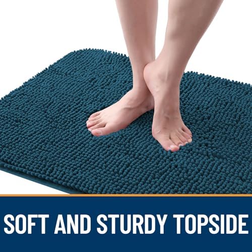 OLANLY Dog Door Mat for Muddy Paws 30x17, Super Absorbent Chenille Mud Mat - Image 4