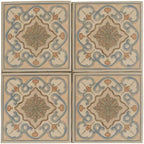 Mosaic Porcelain Tile Blue Terracotta 6x6 Matte 19-Pack - Image 4