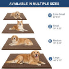 OLANLY Dog Door Mat for Muddy Paws 24x16, Extra Absorbent Chenille Mud Mat - Image 2