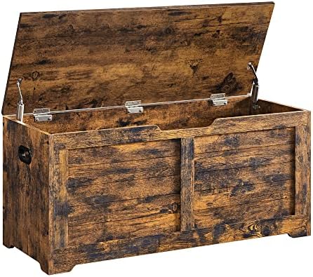VASAGLE Storage Chest, 39.4 Inches Width Bench by VASAGLEbySONGMICSHOME