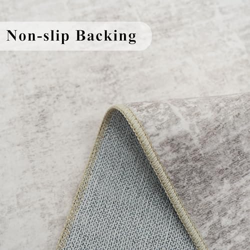 Washable 2x5 Kitchen Runner Rug: Abstract Water Resistant Sink Stove Entryway - Image 3