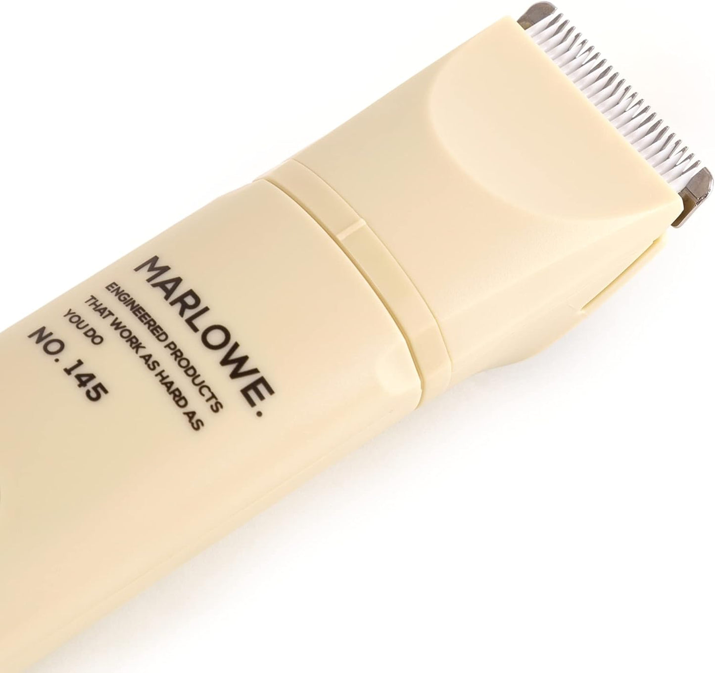 MARLOWE. No. 146 Ceramic Trimmer Replacement Blades for MARLOWE. No. 145 Body and Beard Trimmer for Men, Easily Replaceable Blades for Head to Toe Personal Body Grooming, Pack of 2