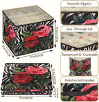 Red Roses Shoe Organizer for Closet - Image 3