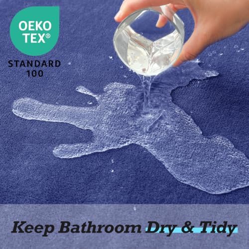 HUXMEYSON Bathroom Rugs Sets 2 Piece, Non-Slip & Quick Dry Bath Mat Set - Image 5