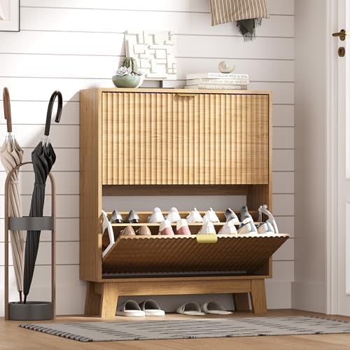 HUANLEGO Shoe Cabinet Storage for Entryway by HUANLEGO