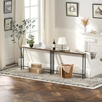 47.2" Console Table, Narrow Entryway Table, Skinny Sofa Table, Behind CouchTable - Image 6