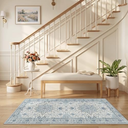 RELEANY Washable Area Rug, Runner 2'6"x5' - Image 2