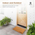 Coir Welcome Mat, Home Heart, 17 x 29 in - Image 4