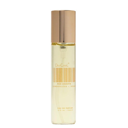DedCool Eau de Parfum (Red Dakota- 0.5 fl oz) w/Notes of Gardenia, Amber, Bergamot, Perfume for Men and Women, Luxury Fragrance, Long Lasting, w/Essential Oils, Non-Toxic, Vegan, Fragrance For All