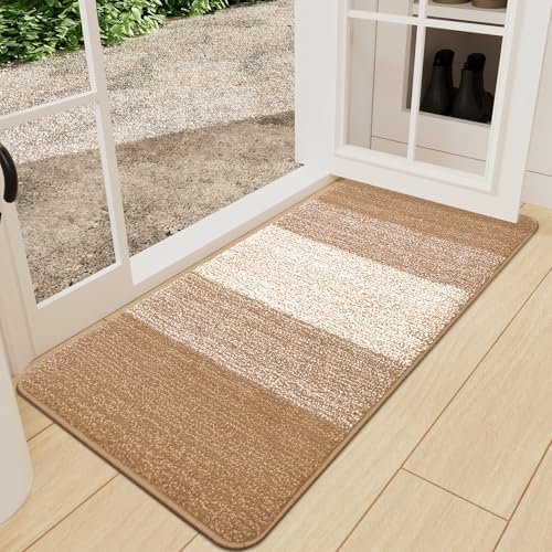 Kitinjoy Indoor Outdoor Door Mat, 59x24 Non-Slip Dirt Trapper Doormats by Kitinjoy