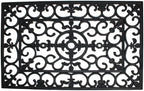 DII Rubber Doormats Collection All Weather, Wrought Iron by DII