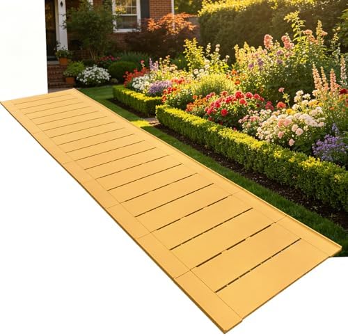 31" x 5.5' Garden Pathway Interlocking Plastic Walkway by ARRYNTHEON