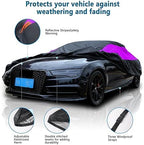 MORNYRAY Waterproof Car Cover All Weather Snowproof UV Protection Windproof - Image 2