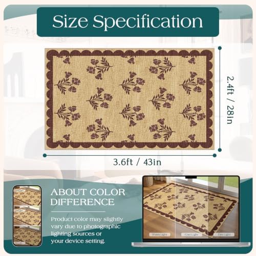 Floral Entry Rug - Image 2