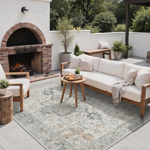 GENIMO Indoor Outdoor Rug, Washable - Image 6