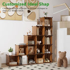 C&AHOME 16 Cube Storage Organizer Cube Shelves Units Storage Cubes - Image 3