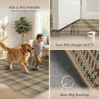 JTJ Easy Jute 3x6 Kitchen Runner Rug - Image 5