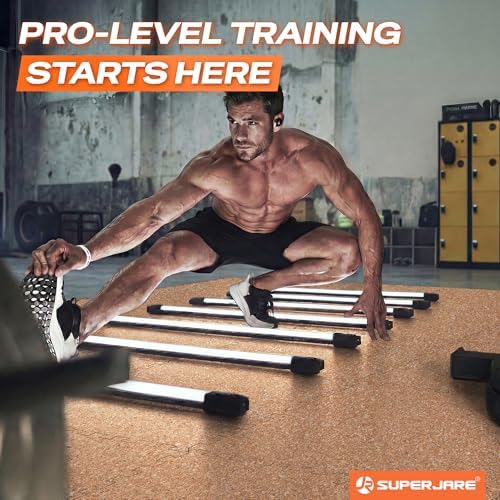 SUPERJARE 0.56'' Thick 48 Sq Ft Rubber Top Gym Flooring - Image 2