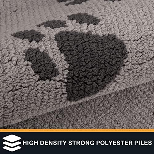 PURRUGS Hallway Runner Rug, Light Grey - Image 3