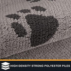 PURRUGS Hallway Runner Rug, Light Grey - Image 3