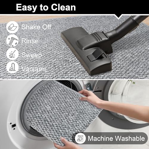 Ultra Thin Door Mat 24"x 36", Non-Slip Entrance Rugs - Image 6
