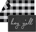 Geelin 2 Pcs Hey Y'all Doormat by Geelin