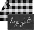 Geelin 2 Pcs Hey Y'all Doormat by Geelin