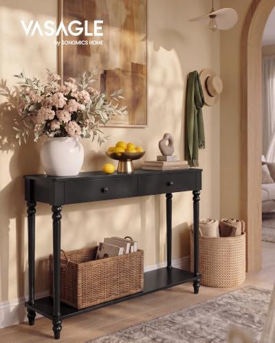 VASAGLE 39.3"Console Table, Narrow Entryway Sofa Table - Image 2