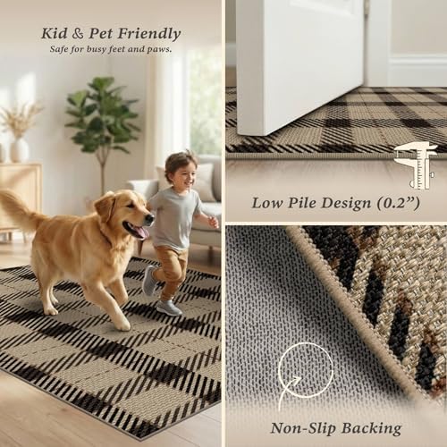 JTJ Easy Jute 2x4 Entryway Runner Rug - Image 5