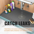 TigeJoy Under Sink Mats for Kitchen Waterproof 31" x 19", Cabinet Liner - Image 4