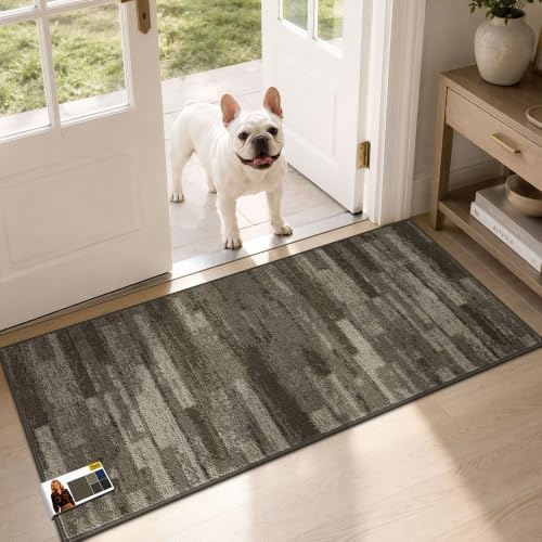 JSEI Dirt Trapper Door Mat 20"x48", Non-Slip Doormat by JSEI