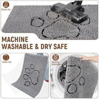 Absorbent Dog Door Mat for Muddy Paws - Image 6
