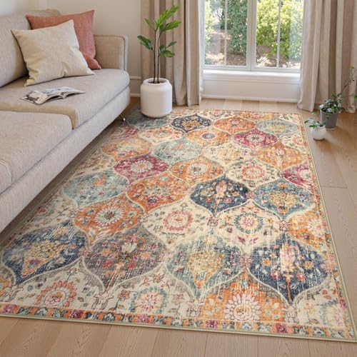 Lahome Moroccan Machine Washable Rugs by Lahome