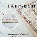 Washable 4x8 Hallway Runner Rug: Vintage 8ft Soft Runners - Image 6