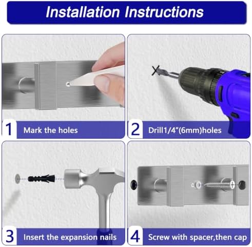 Bntuk Coat Rack Wall Mount - Image 4