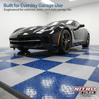 Nitro Tiles by FlooringInc 12" x 12" Interlocking Garage Floor Tiles, Diamond - Image 2