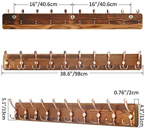SKOLOO Coat Rack Wall Mounted - Image 5